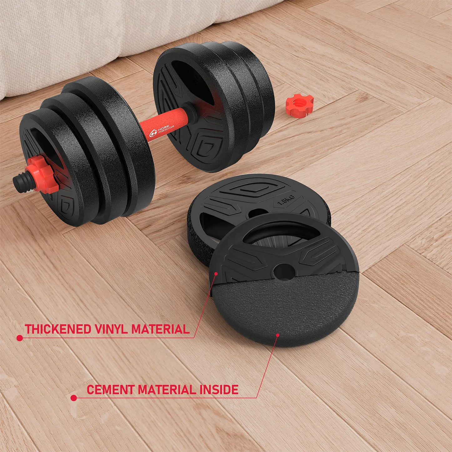 Stravo QuadFlex™ 4-in-1 Adjustable Weights Set